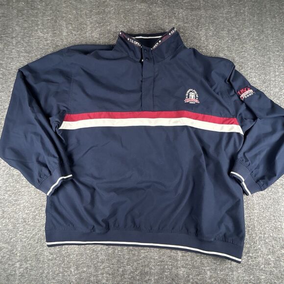 Ashworth Jackets & Blazers - VTG Ashworth US Open Jacket Women’s XXL Windbreaker 2003 Olympia Fields IL
